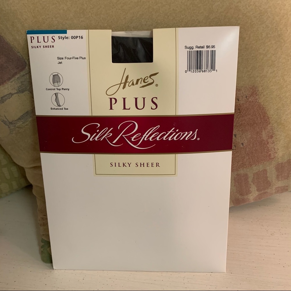 SILK REFLECTIONS - Hanes - SILKY SHEER - Set of 2 - Picture 2 of 5